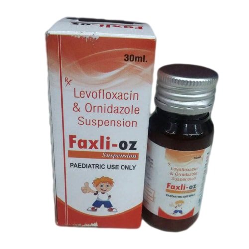 Levofloxacin & Ornidazole Suspension Faxli-OZ