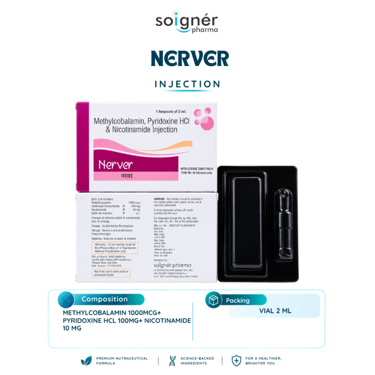 Methylcobalamin HCL & Nicotinamide Injection