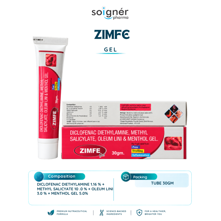 Linseed Oil, Diclofenac Diethylamine, Methyl Salicylate Acid & Menthol Gel