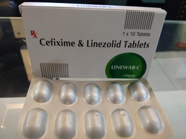 Cefixime & linezolid Tablets