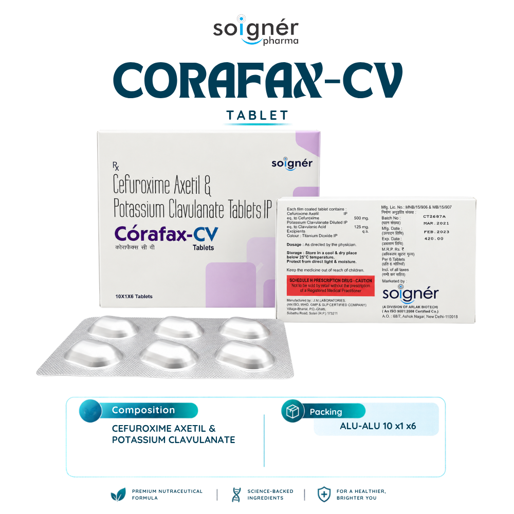 Cefuroxime Axetil and Potassium Clavulanate Tablets