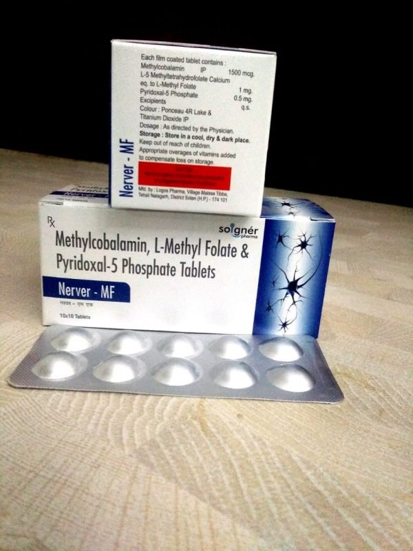 Methylcobalamin, L-Methylfolate, Pyridoxal & Phosphate Tablets